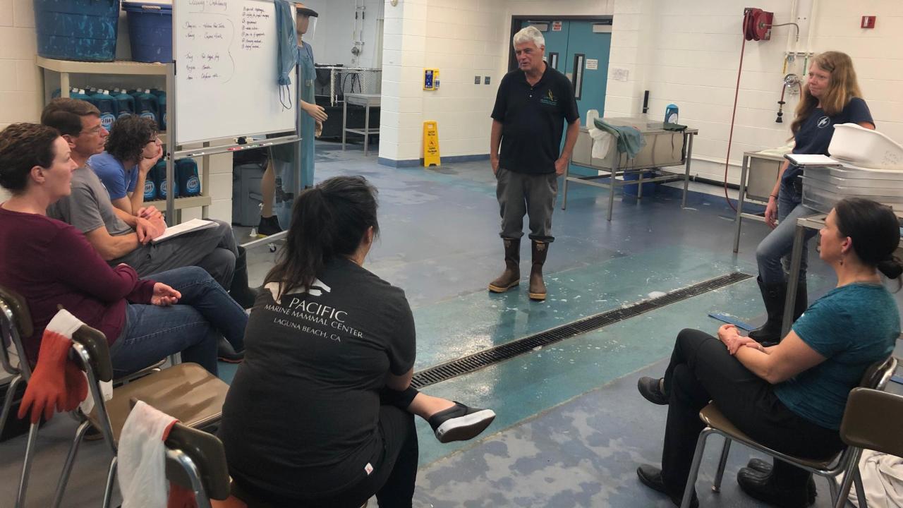 Curt teaching OWS course