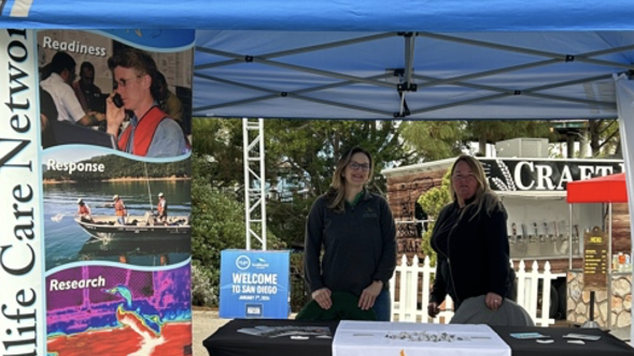 Danene and Wendy at SeaWorld tabling event