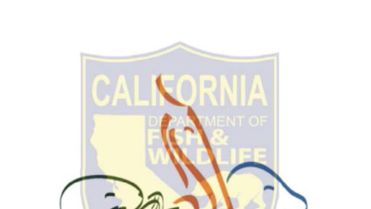 The Wildlife Recovery App logo which depicts the OWCN logo on top of the California Department of Fish and Wildlife Logo
