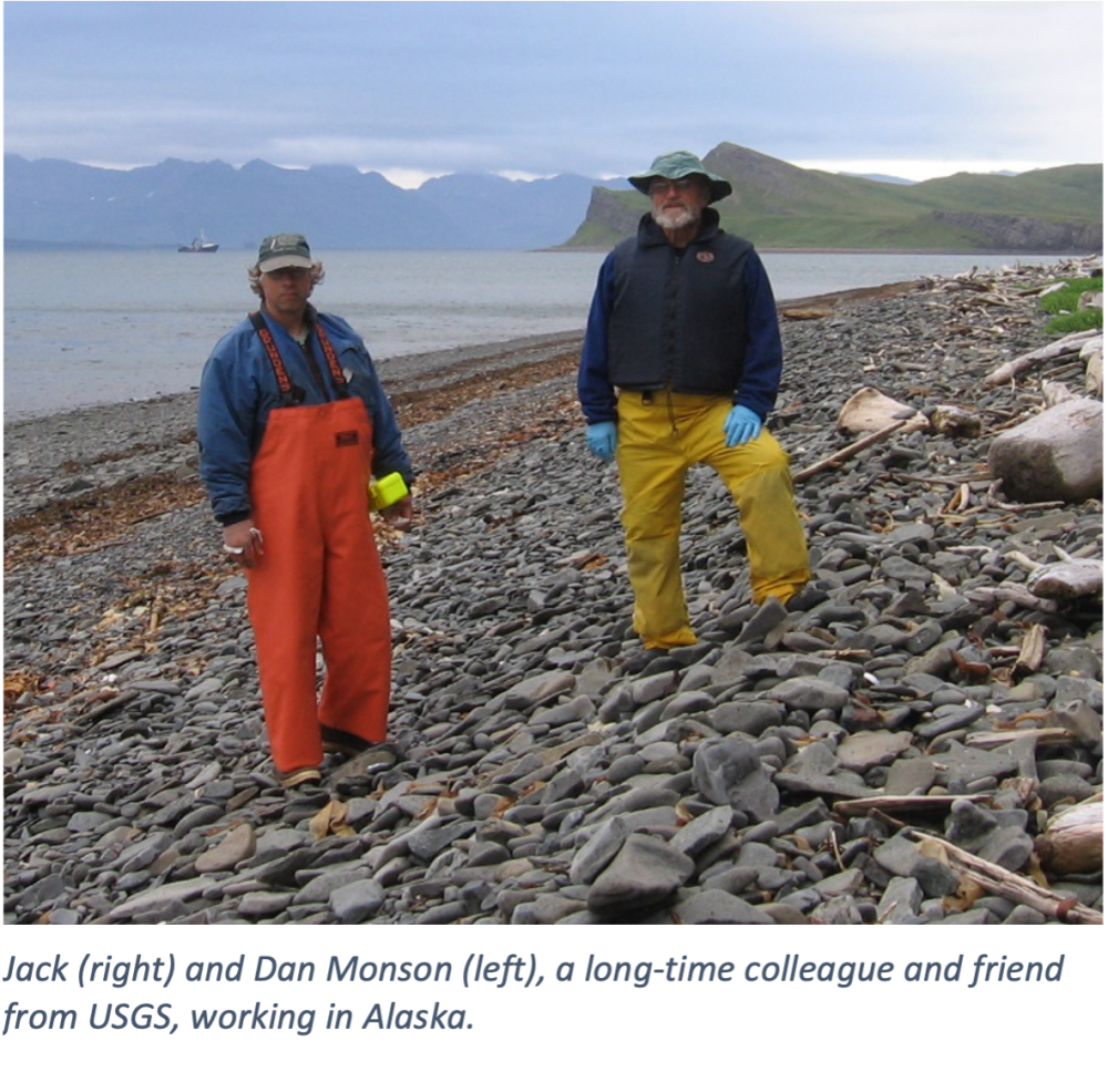 Jack working in Alaska