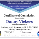 EROS Certificate